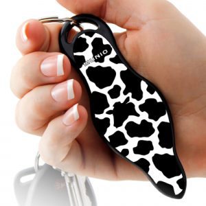 MUNIO Self Defense Keychain - Cow Print