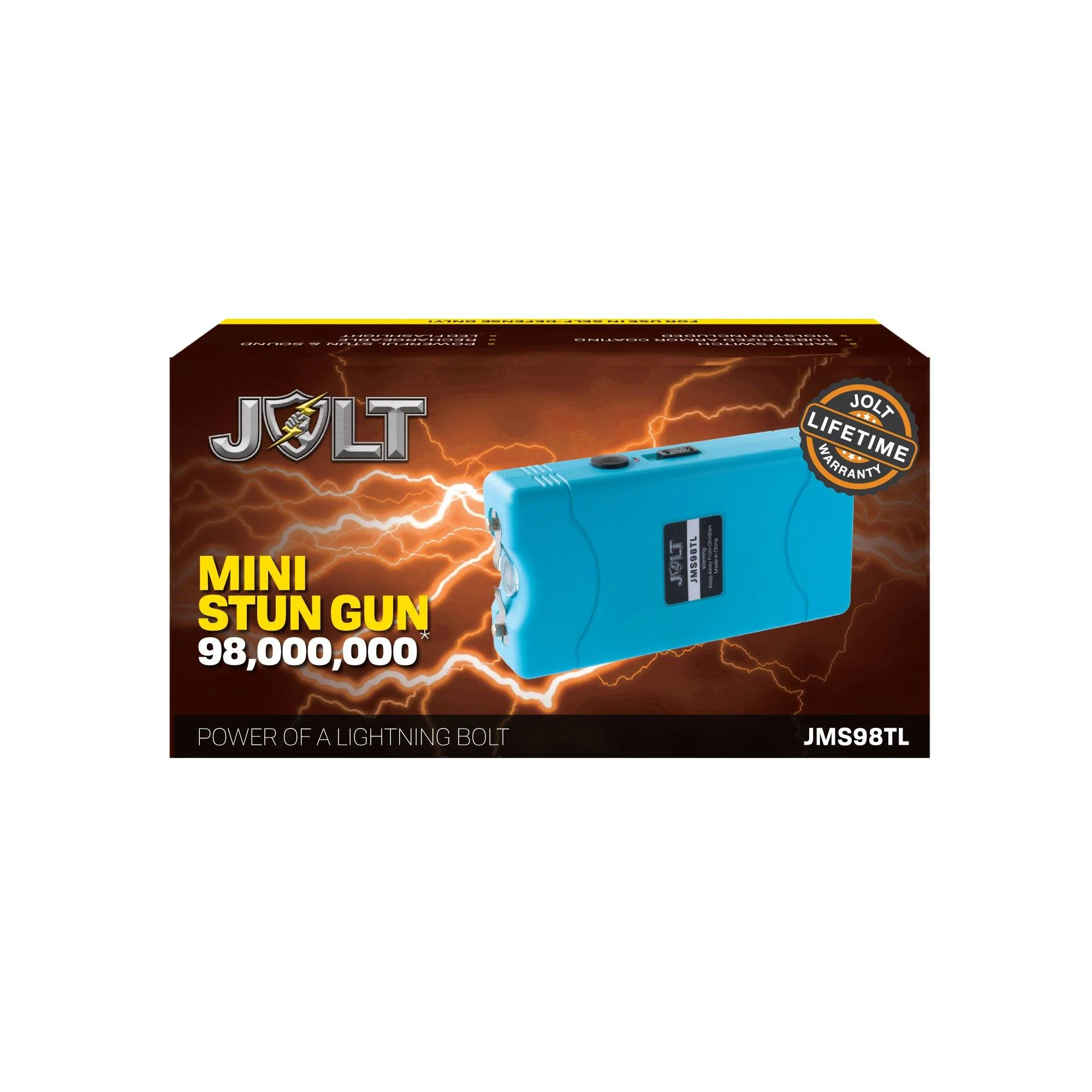 Jolt Mini 98,000,000* Stun Gun - Teal - Image 3