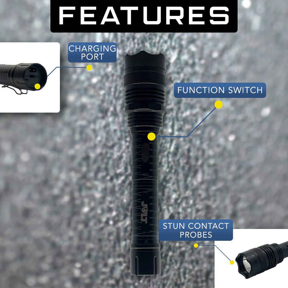 Jolt Tactical 95,000,000* Stun Flashlight - Image 2