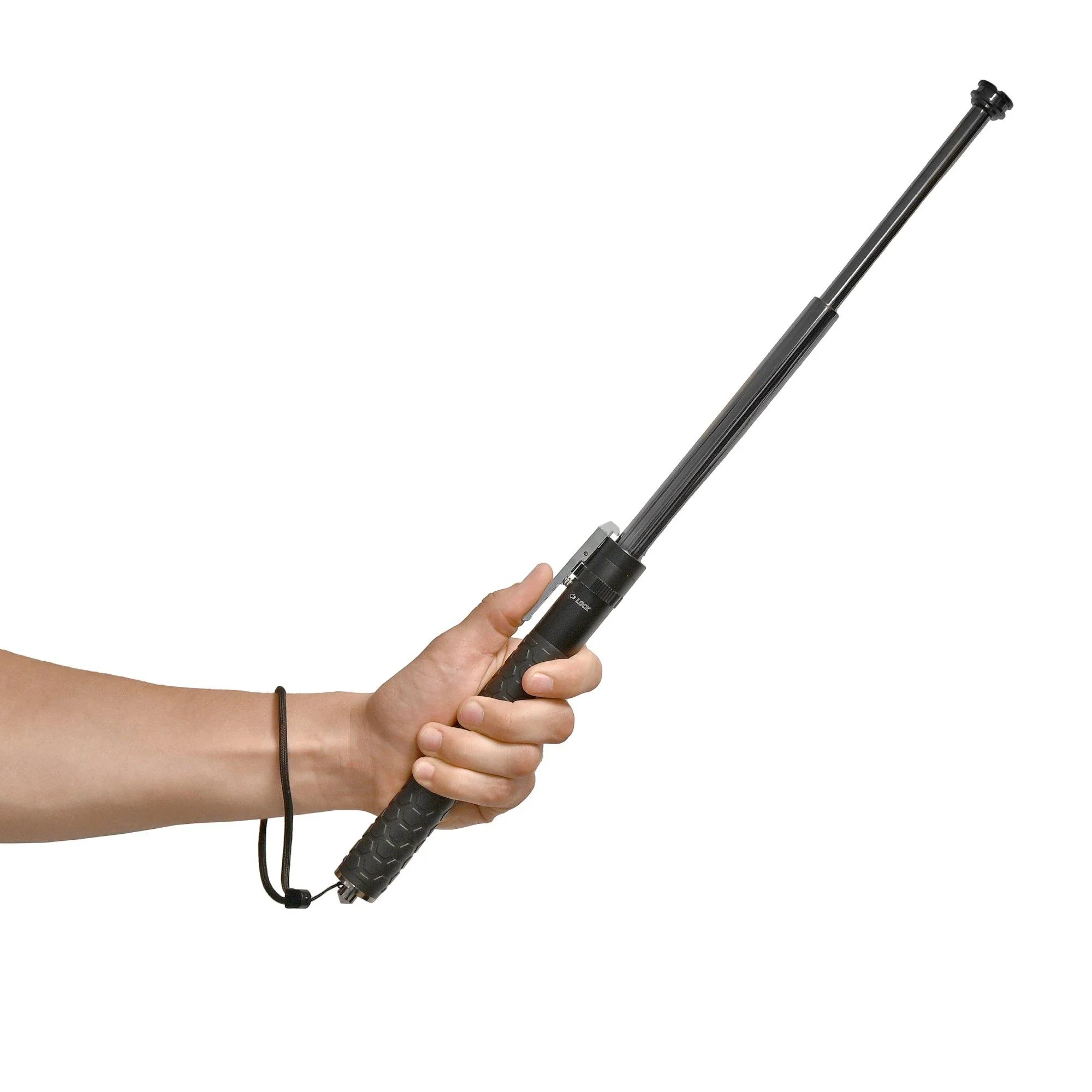 Police Force Next Generation 21" Automatic Expandable Steel Baton - Image 3