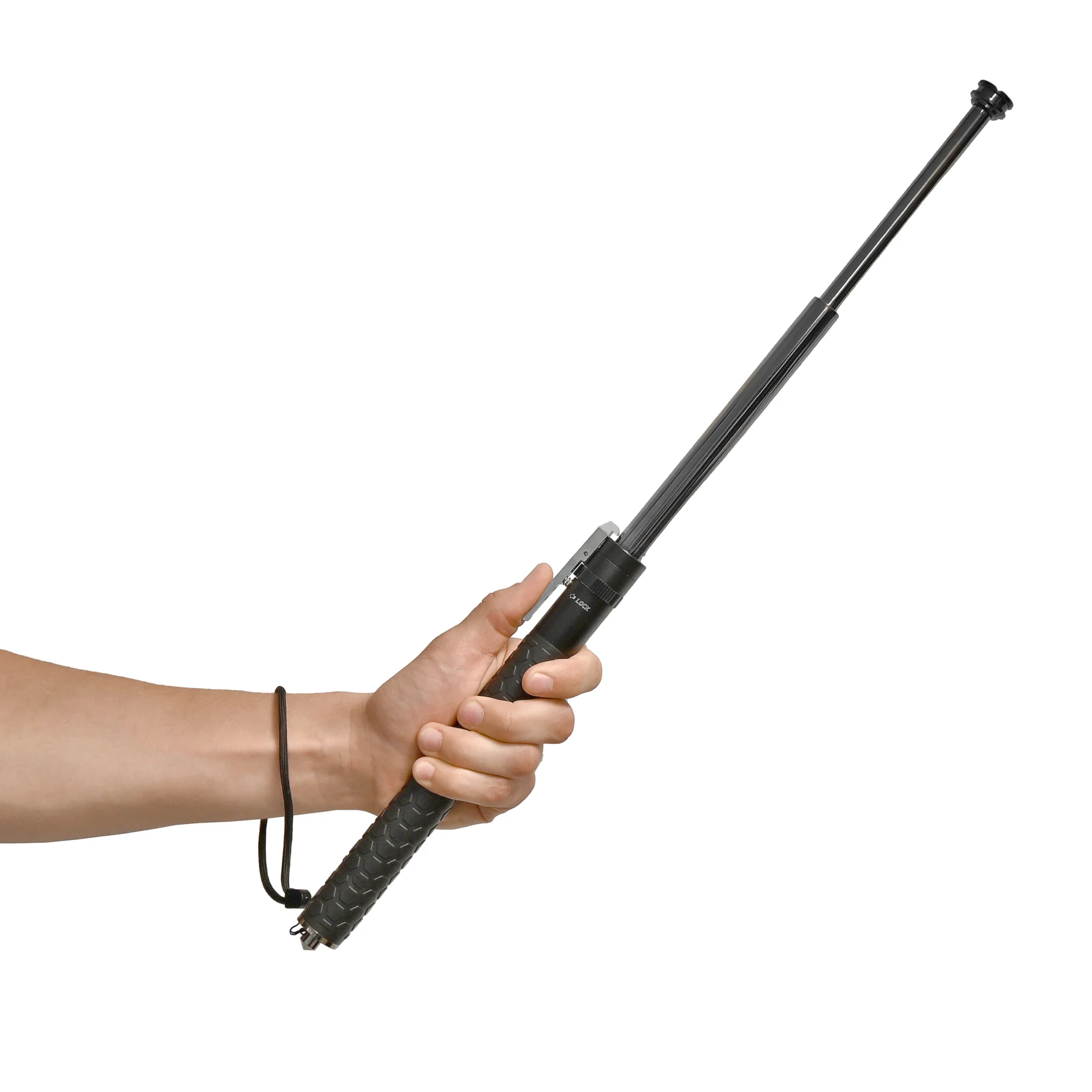 Police Force Next Generation 26" Automatic Expandable Steel Baton - Image 3