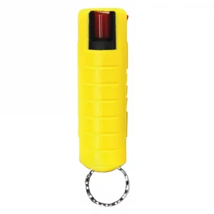Streetwise 18 Stream Pepper Spray 0.5 oz Hard-case - Yellow