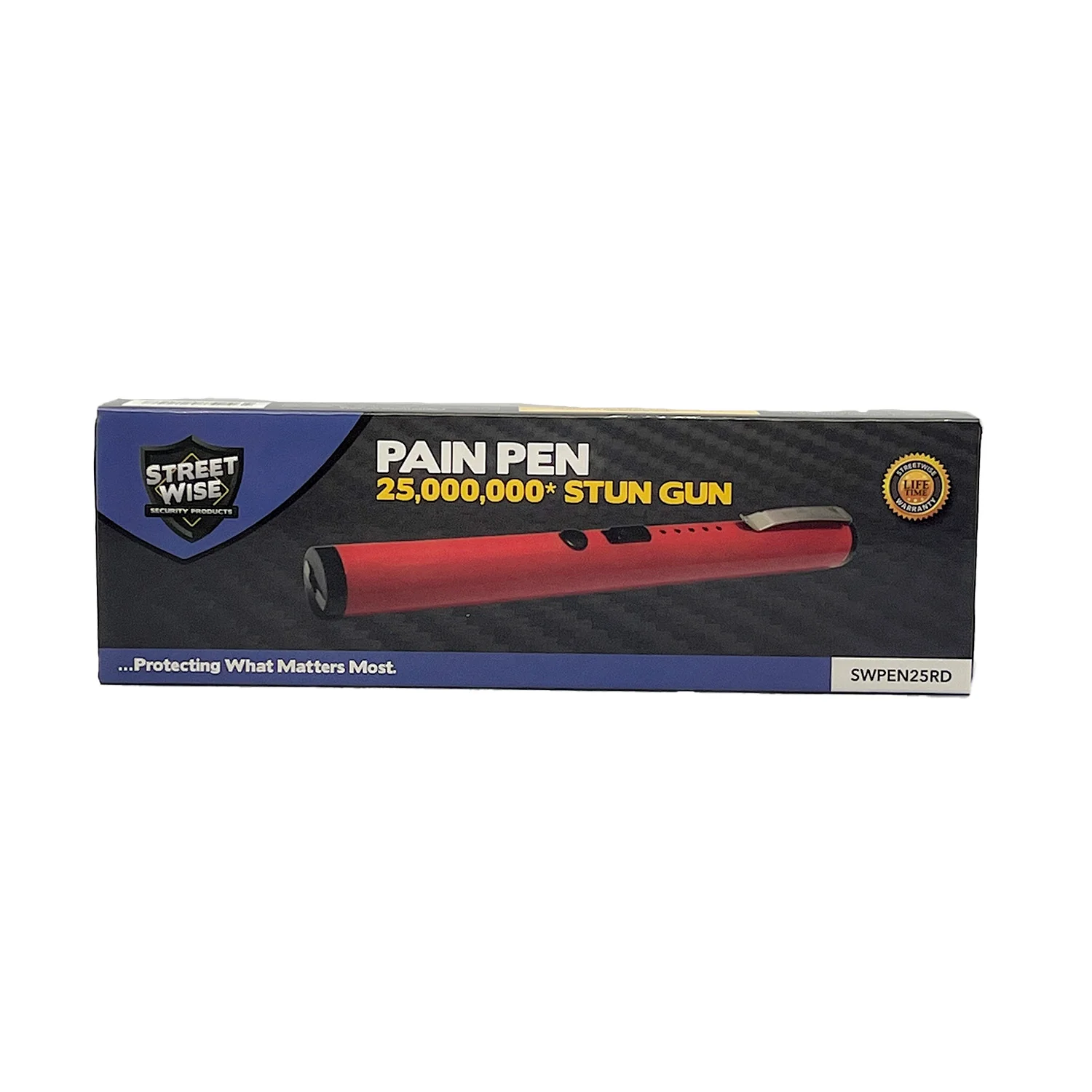 Streetwise Pain Pen 25,000,000* Stun Gun - Red - Image 7