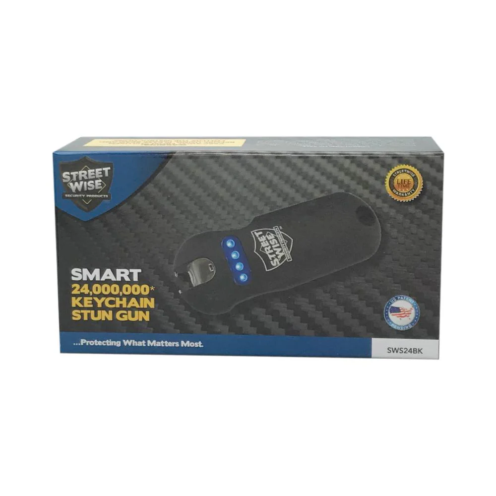 SMART 24,000,000* Keychain Stun Gun - Black - Image 8